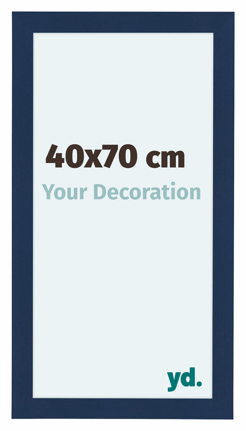 Como MDF Photo Frame 40x70cm Dark Blue Swept Front Size | Yourdecoration.co.uk