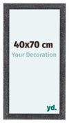 Como MDF Photo Frame 40x70cm Gray Swept Front Size | Yourdecoration.co.uk