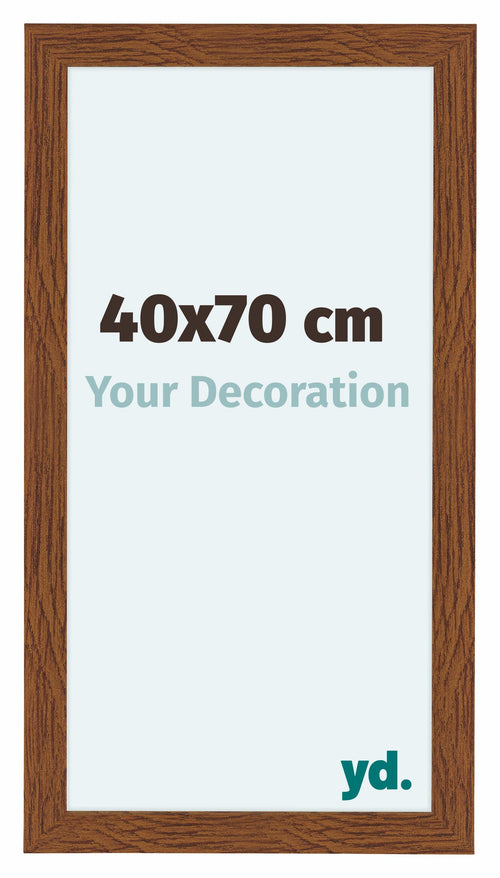 Como MDF Photo Frame 40x70cm Oak Rustiek Front Size | Yourdecoration.co.uk