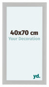 Como MDF Photo Frame 40x70cm White Woodgrain Front Size | Yourdecoration.co.uk