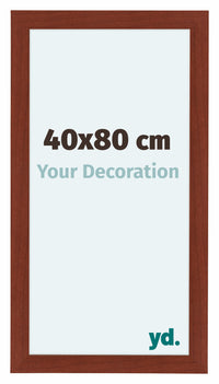 Como MDF Photo Frame 40x80cm Cherry Front Size | Yourdecoration.co.uk