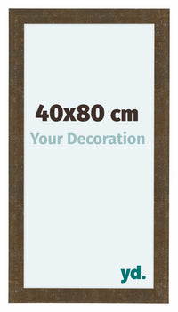 Como MDF Photo Frame 40x80cm Gold Antique Front Size | Yourdecoration.co.uk