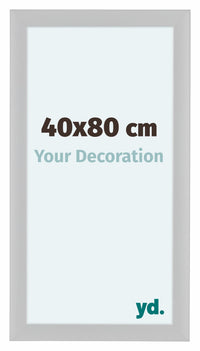 Como MDF Photo Frame 40x80cm White High Gloss Front Size | Yourdecoration.co.uk