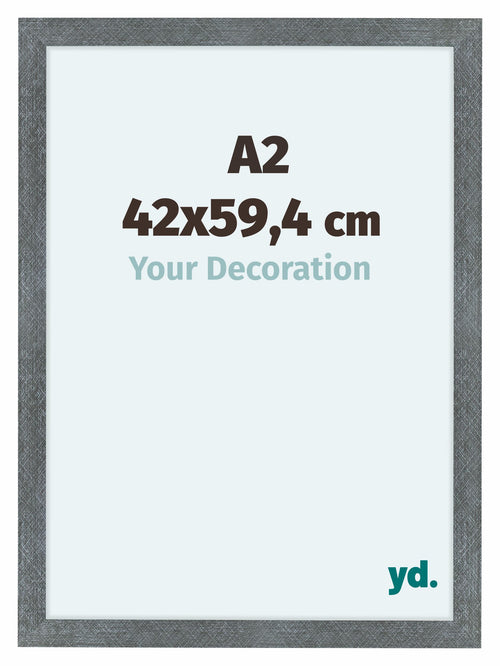 Como MDF Photo Frame 42x59 4cm A2 Iron Swept Front Size | Yourdecoration.co.uk