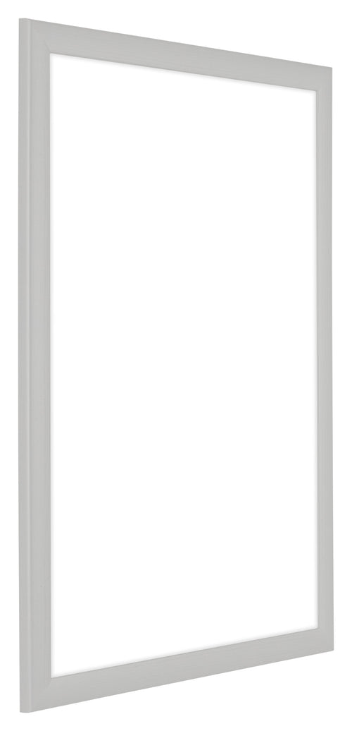Como MDF Photo Frame 42x59 4cm A2 White Woodgrain Front Oblique | Yourdecoration.co.uk