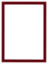 Como MDF Photo Frame 42x59 4cm A2 Wine Red Swept Front | Yourdecoration.co.uk