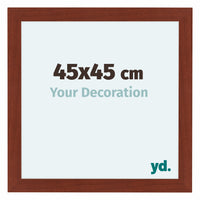 Como MDF Photo Frame 45x45cm Cherry Front Size | Yourdecoration.co.uk