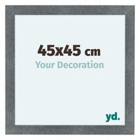 Como MDF Photo Frame 45x45cm Iron Swept Front Size | Yourdecoration.co.uk