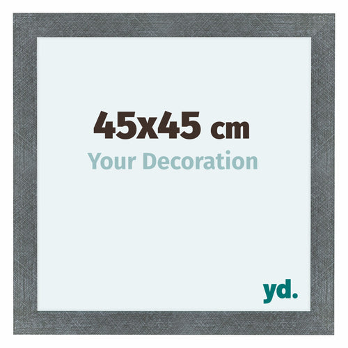 Como MDF Photo Frame 45x45cm Iron Swept Front Size | Yourdecoration.co.uk