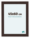 Como MDF Photo Frame 45x60cm Oak Dark Front Size | Yourdecoration.co.uk