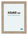 Como MDF Photo Frame 45x60cm Oak Light Front Size | Yourdecoration.co.uk