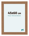 Como MDF Photo Frame 45x60cm Walnut Light Front Size | Yourdecoration.co.uk