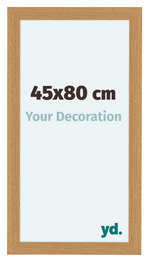 Como MDF Photo Frame 45x80cm Beech Front Size | Yourdecoration.co.uk