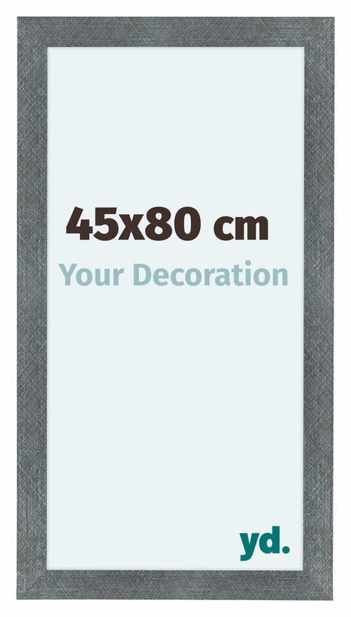 Como MDF Photo Frame 45x80cm Iron Swept Front Size | Yourdecoration.co.uk