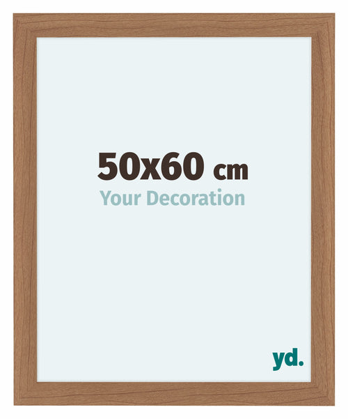 Como MDF Photo Frame 50x60cm Walnut Light Front Size | Yourdecoration.co.uk