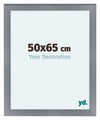 Como MDF Photo Frame 50x65cm Aluminium Brushed Front Size | Yourdecoration.co.uk