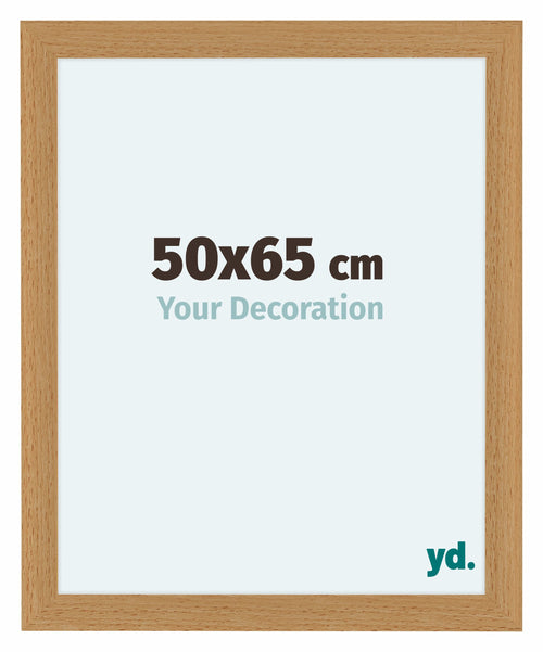 Como MDF Photo Frame 50x65cm Beech Front Size | Yourdecoration.co.uk