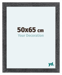 Como MDF Photo Frame 50x65cm Gray Swept Front Size | Yourdecoration.co.uk