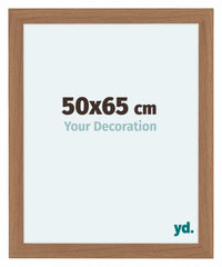 Como MDF Photo Frame 50x65cm Walnut Light Front Size | Yourdecoration.co.uk