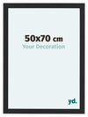 Como MDF Photo Frame 50x70cm Black Woodgrain Front Size | Yourdecoration.co.uk