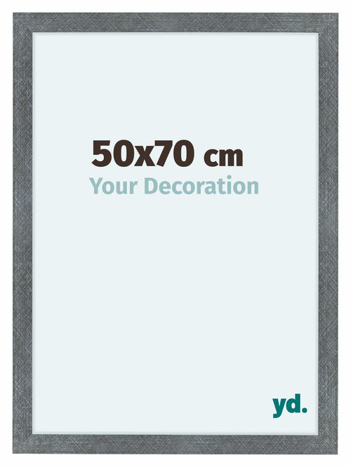 Como MDF Photo Frame 50x70cm Iron Swept Front Size | Yourdecoration.co.uk