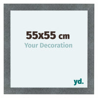 Como MDF Photo Frame 55x55cm Iron Swept Front Size | Yourdecoration.co.uk