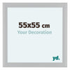 Como MDF Photo Frame 55x55cm White High Gloss Front Size | Yourdecoration.co.uk