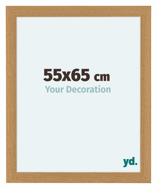 Como MDF Photo Frame 55x65cm Beech Front Size | Yourdecoration.co.uk