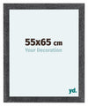 Como MDF Photo Frame 55x65cm Gray Swept Front Size | Yourdecoration.co.uk