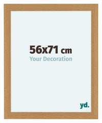 Como MDF Photo Frame 56x71cm Beech Front Size | Yourdecoration.co.uk