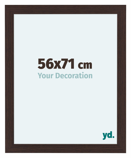 Como MDF Photo Frame 56x71cm Oak Dark Front Size | Yourdecoration.co.uk