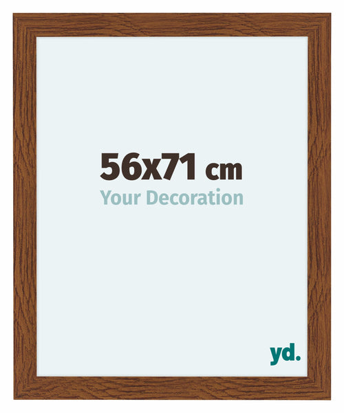 Como MDF Photo Frame 56x71cm Oak Rustiek Front Size | Yourdecoration.co.uk