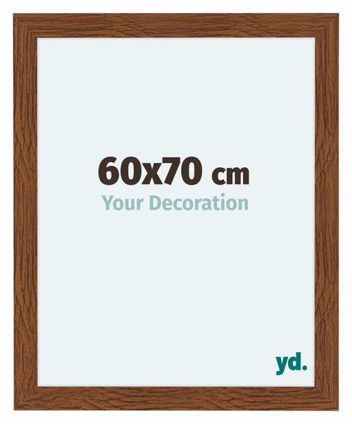 Como MDF Photo Frame 60x70cm Oak Rustiek Front Size | Yourdecoration.co.uk