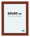 Como MDF Photo Frame 60x80cm Cherry Front Size | Yourdecoration.co.uk