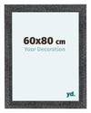 Como MDF Photo Frame 60x80cm Gray Swept Front Size | Yourdecoration.co.uk