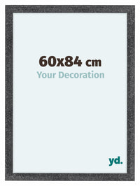 Como MDF Photo Frame 60x84cm Gray Swept Front Size | Yourdecoration.co.uk