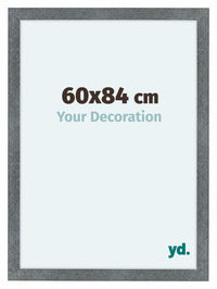 Como MDF Photo Frame 60x84cm Iron Swept Front Size | Yourdecoration.co.uk
