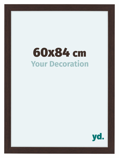 Como MDF Photo Frame 60x84cm Oak Dark Front Size | Yourdecoration.co.uk