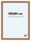 Como MDF Photo Frame 60x84cm Walnut Light Front Size | Yourdecoration.co.uk