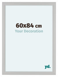 Como MDF Photo Frame 60x84cm White Woodgrain Front Size | Yourdecoration.co.uk