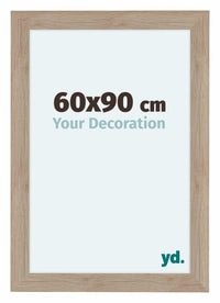 Como MDF Photo Frame 60x90cm Oak Light Front Size | Yourdecoration.co.uk