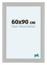 Como MDF Photo Frame 60x90cm White Woodgrain Front Size | Yourdecoration.co.uk