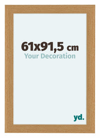 Como MDF Photo Frame 61x91 5cm Beech Front Size | Yourdecoration.co.uk