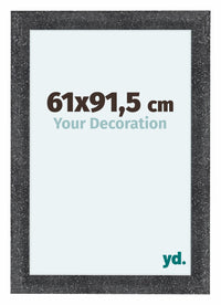Como MDF Photo Frame 61x91 5cm Gray Swept Front Size | Yourdecoration.co.uk