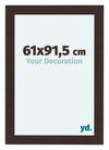 Como MDF Photo Frame 61x91 5cm Oak Dark Front Size | Yourdecoration.co.uk
