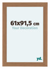 Como MDF Photo Frame 61x91 5cm Walnut Light Front Size | Yourdecoration.co.uk
