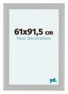 Como MDF Photo Frame 61x91 5cm White Woodgrain Front Size | Yourdecoration.co.uk