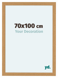 Como MDF Photo Frame 70x100cm Beech Front Size | Yourdecoration.co.uk
