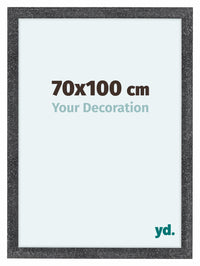 Como MDF Photo Frame 70x100cm Gray Swept Front Size | Yourdecoration.co.uk
