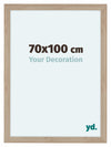 Como MDF Photo Frame 70x100cm Oak Light Front Size | Yourdecoration.co.uk